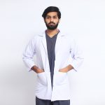 Men's Lab Coat White